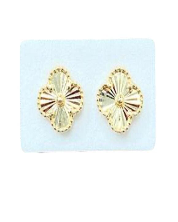 Earrings in Yellow Gold 18K. Small.